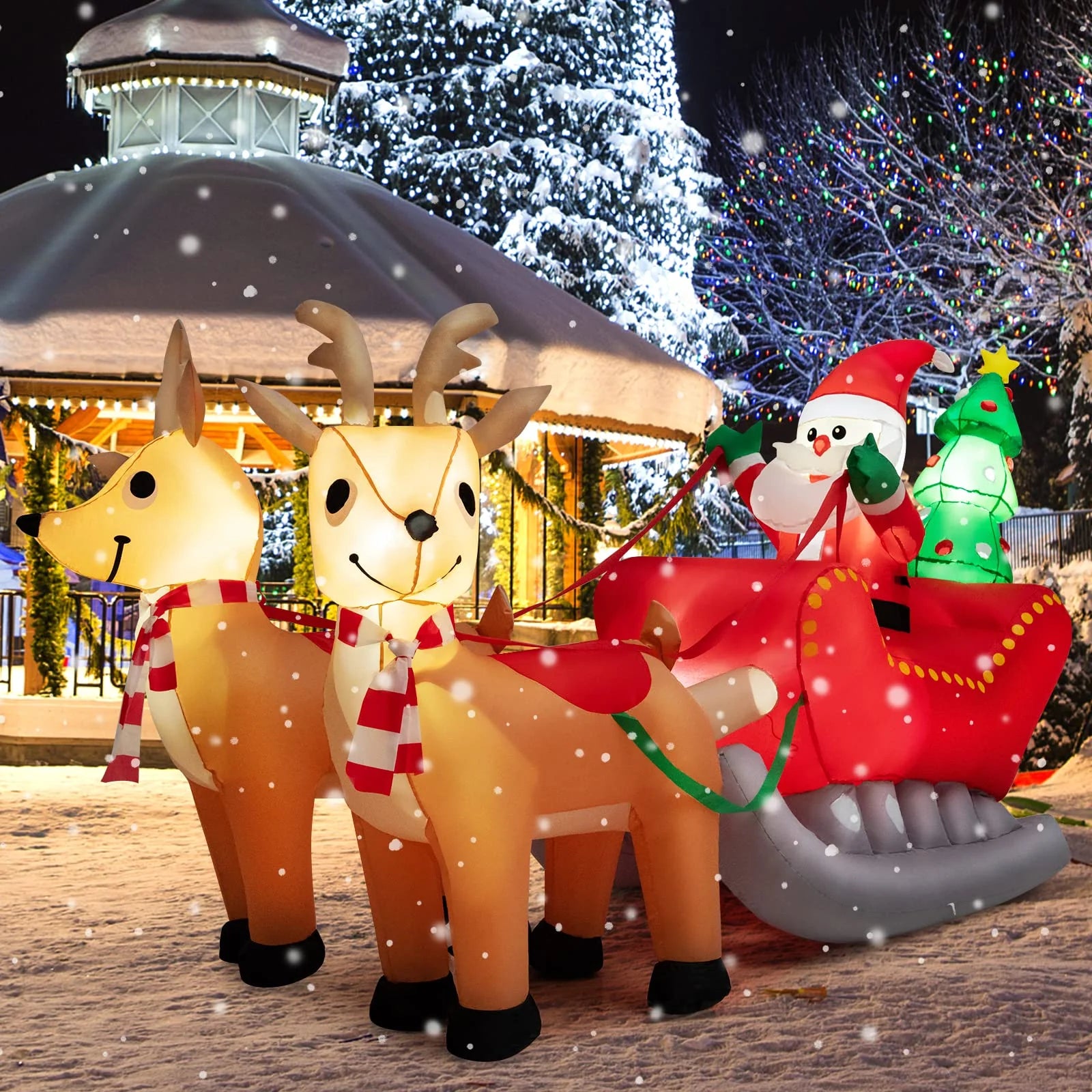 Tangkula Indoor & Outdoor Holiday Decor for Christmas Party - Product image 11