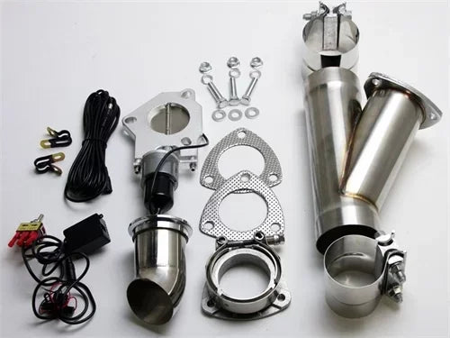 Granatelli Electronic Exhaust Cutout Systems - Stainless Steel - Slip Fit 302540