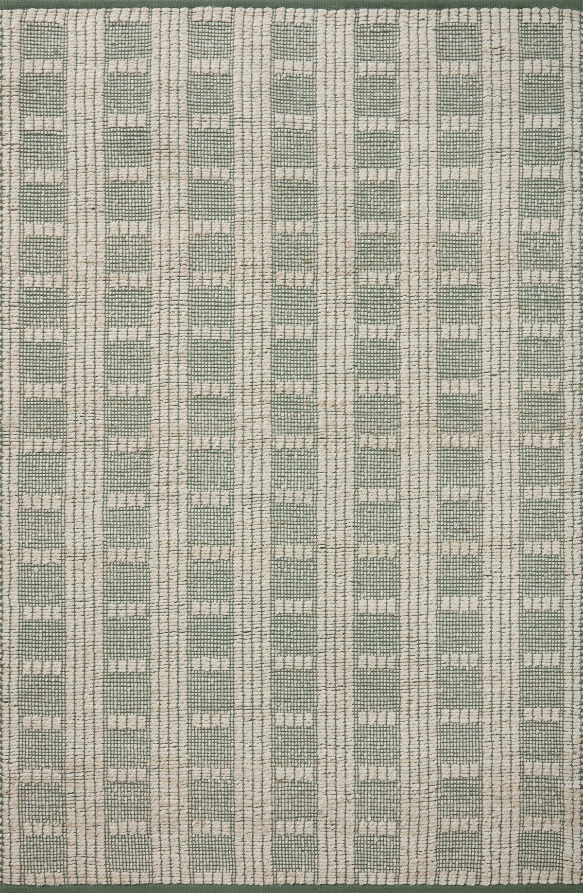 Angela Rose x Loloi 2'0" 3'0" Ivory/Sage Small Colton CON-03 Area Rug - Product image 1