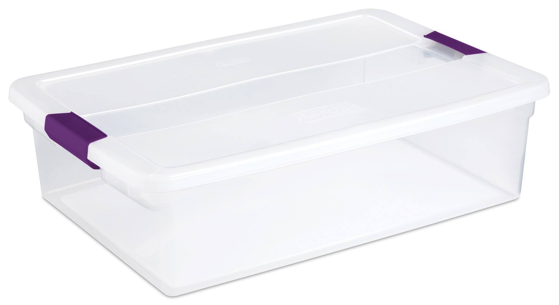 Sterilite ClearView Latch Storage Container, 32 Qt - Product image 1
