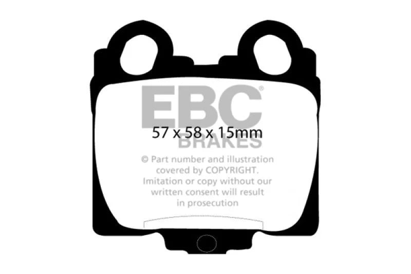 EBC - Rear Redstuff Pad PN DP31224C
