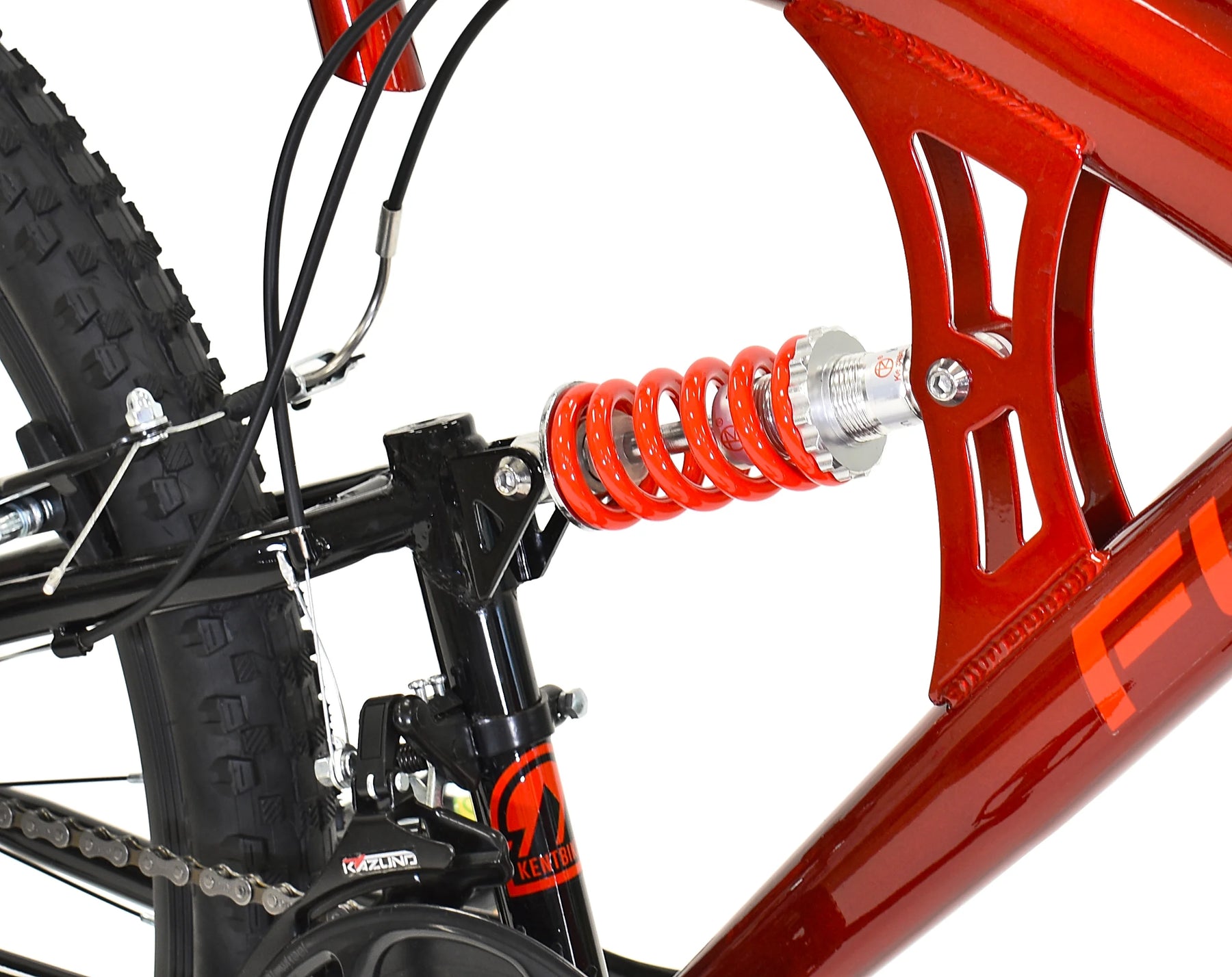 29 In. Flexor Men'S Dual Suspension Mountain Bike, Red - Product image 8