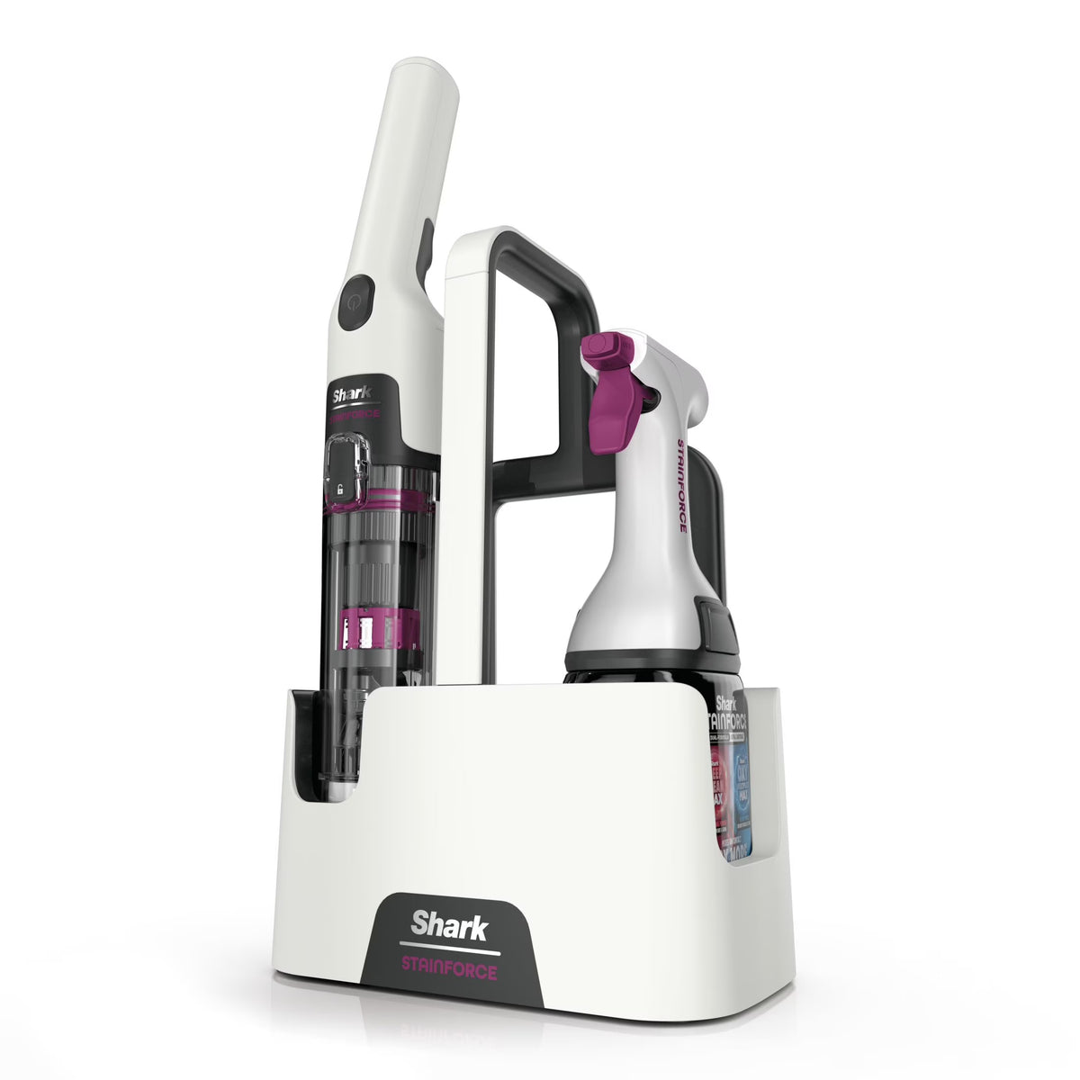 Shark Stainforce Cordless Portable Spot, Stain, & Odor Remover System for Carpets, Area Rugs, Upholstery - Product image 1