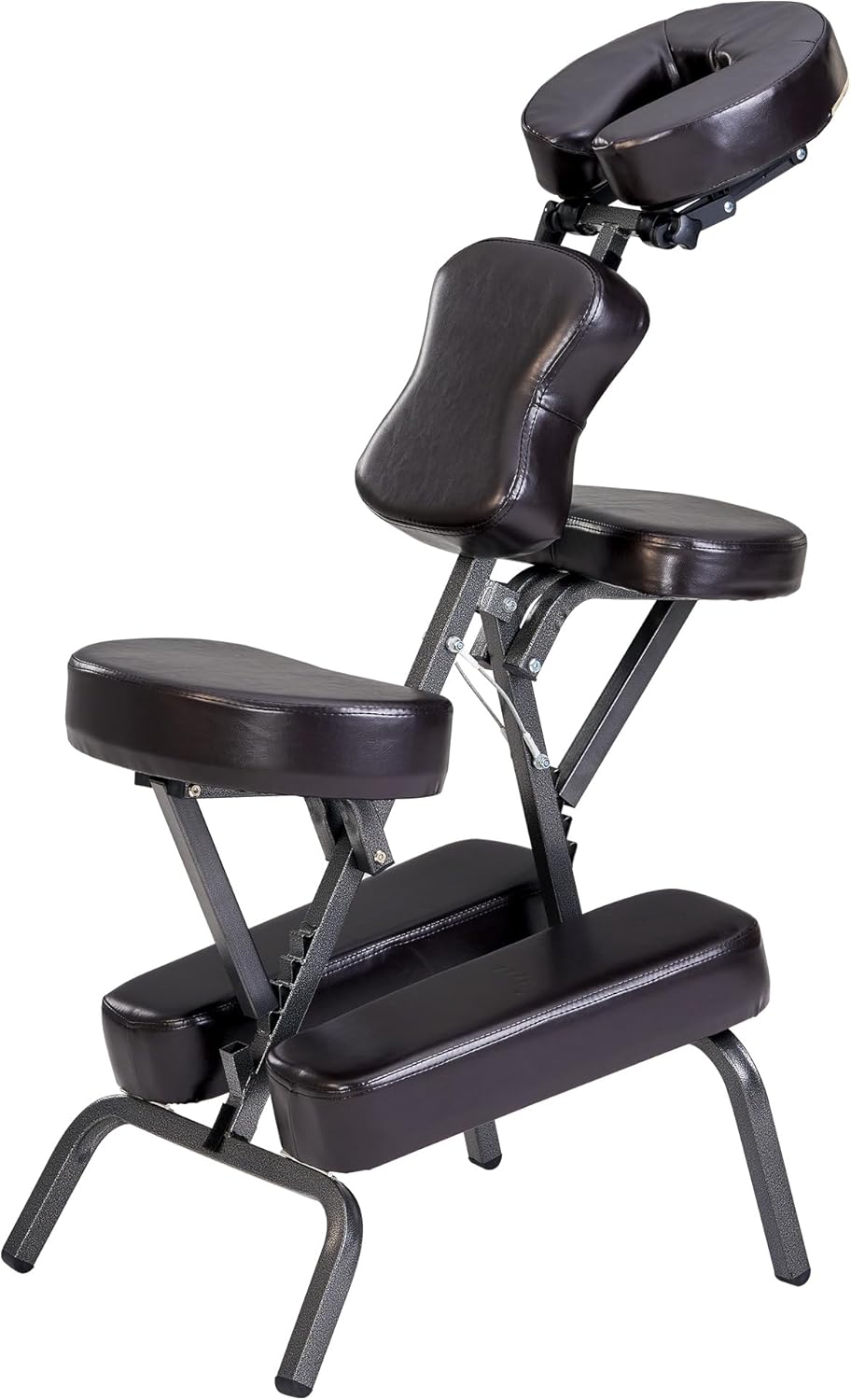 Master Massage Bedford Portable Lightweight Massage Chair with Comfortable Carry Bag, Easy to Fold, Brown