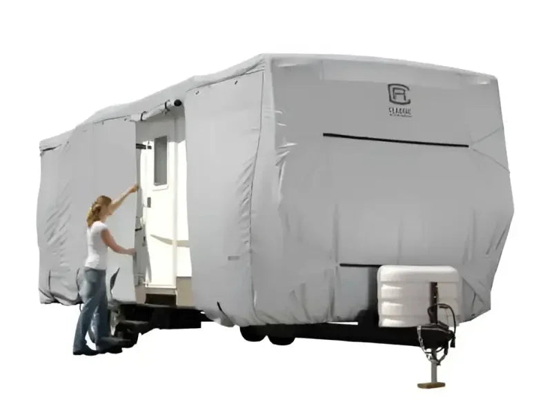 80-134-141001-00 Classic Accessories RV Cover For Travel Trailers