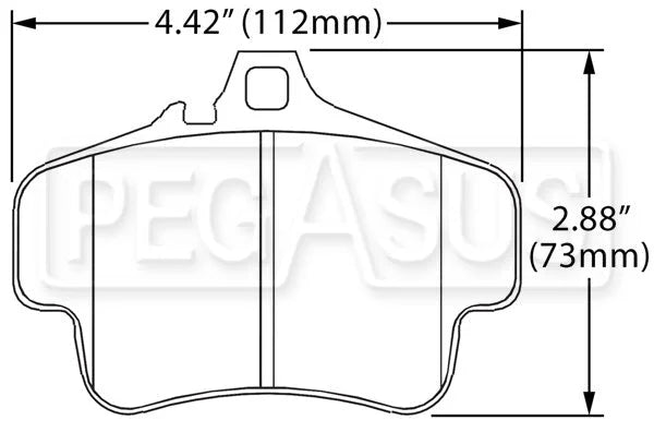 Hawk Performance HB290 Series Brake Pad