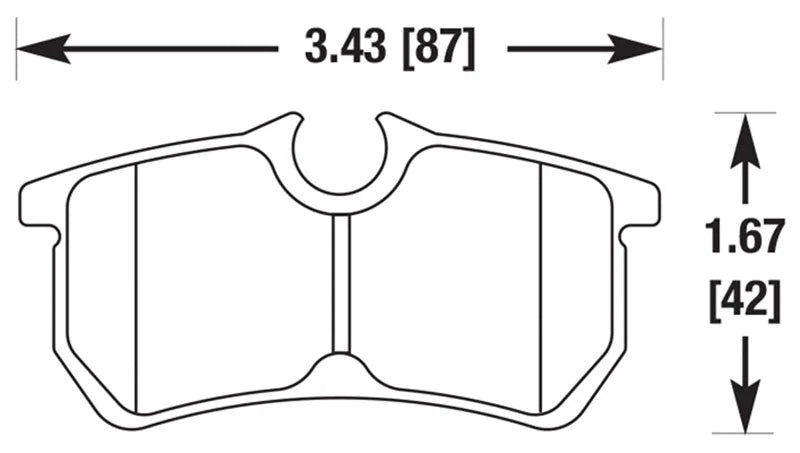 Hawk Performance HB430 Series Brake Pad