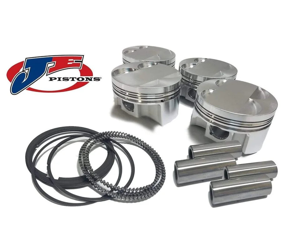 FSR Piston Set By JE - 83mm +2.00mm Oversize Bore | 9.25:1 CR | Stock Stroke - 86.4mm - VW/Audi 1.8T