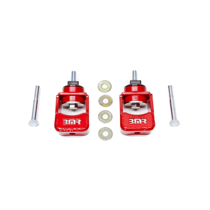 BMR Suspension MM004R - Motor Mount Kit Polyurethane Bushings - 2010-2015 Camaro BMR-MM004R