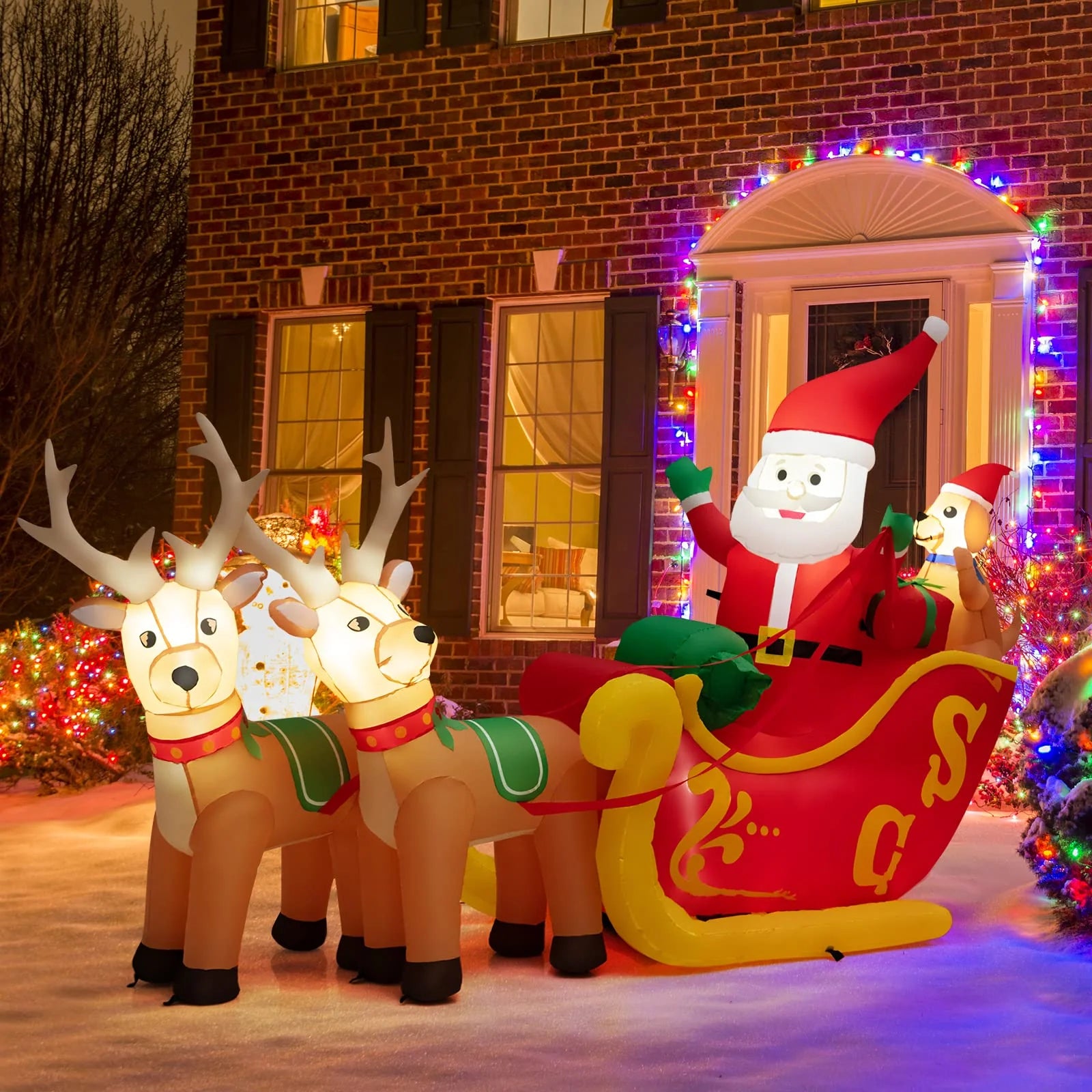 Tangkula Indoor & Outdoor Holiday Decor for Christmas Party - Product image 10