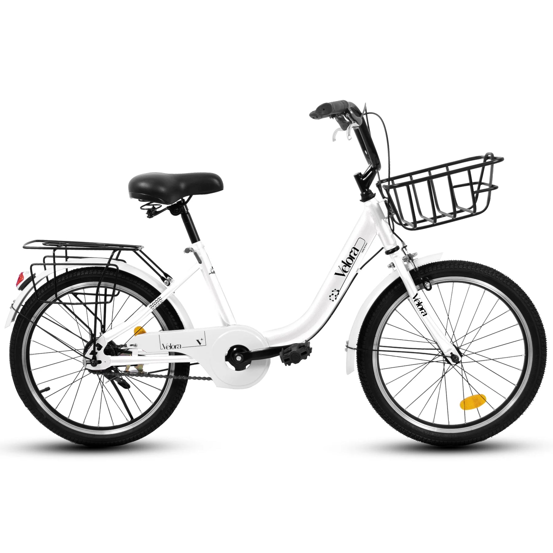 20 in Kids Bike for Boys Girls, 1 Speed Children Bicycle with Basket, Rear Seat, Chain Guard - Product image 36