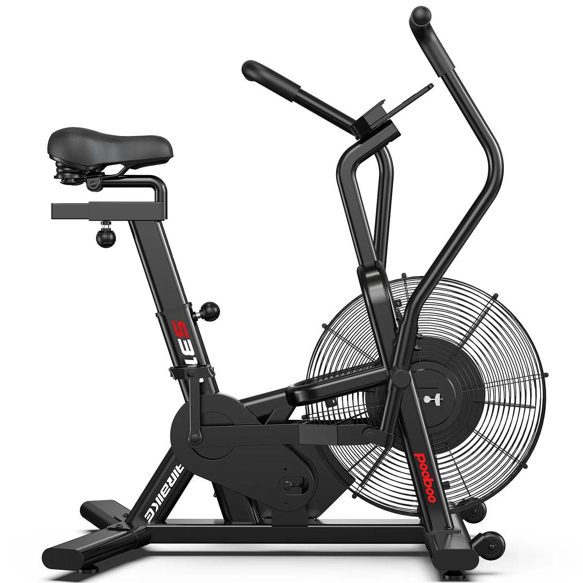 LNOW Commercial Built - in Bluetooth Fan Exercise Bike, Adjustable Air Resistance with Dual - Product image 11