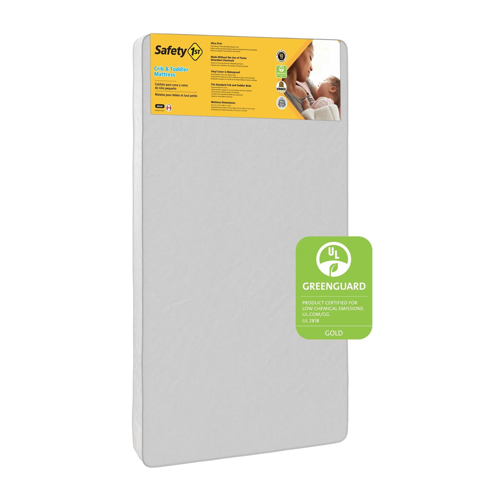 1st Sweet Dreams 5 Crib & Toddler Mattress with Waterproof Cover - Greenguard Gold Certified
