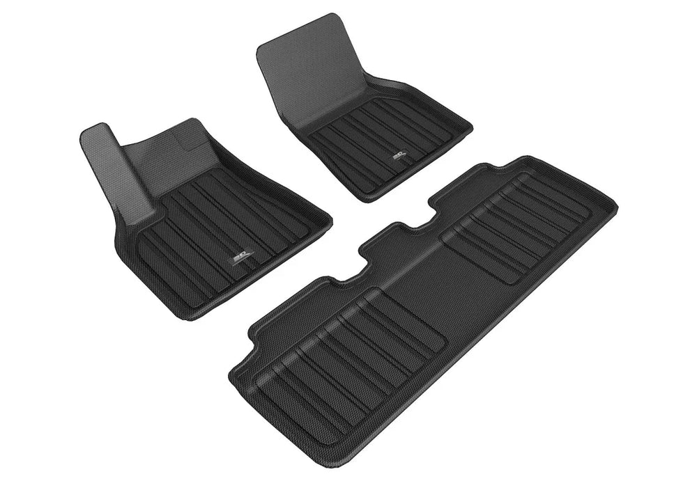 3D MAXpider E1TL01701809 - ELITECT Floor Mat; Black; Front and Rear