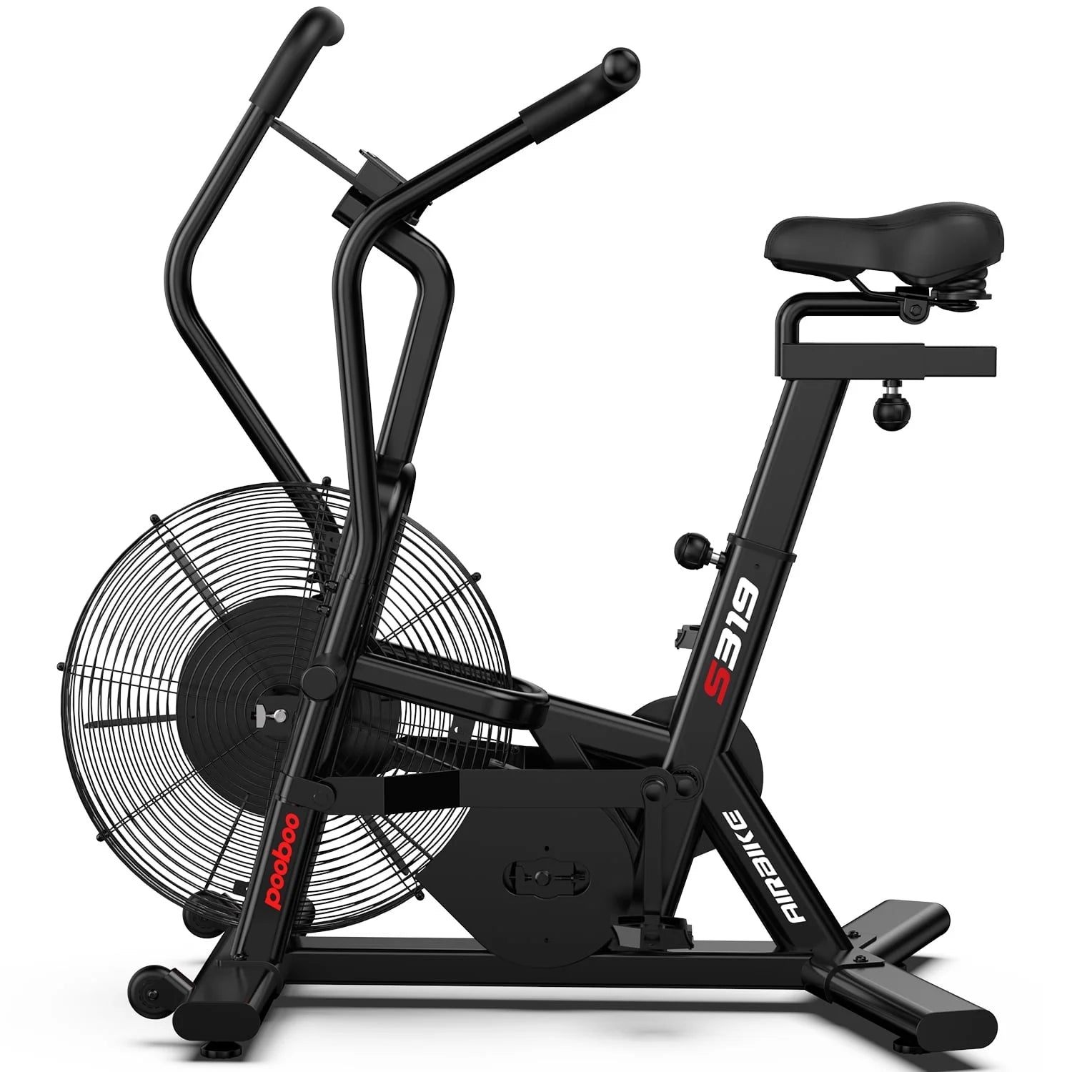 LNOW Commercial Built - in Bluetooth Fan Exercise Bike, Adjustable Air Resistance with Dual - Product image 10