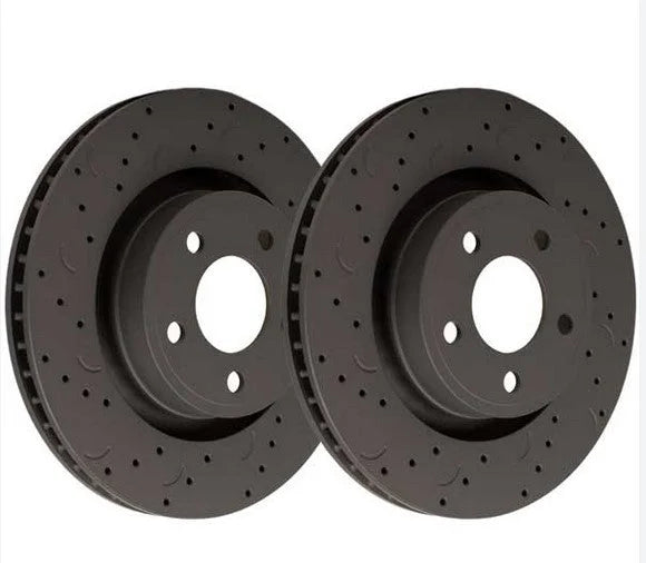 Hawk Talon rotors 17-20 F-150 Raptor Rear (WITH Manual parking brake)