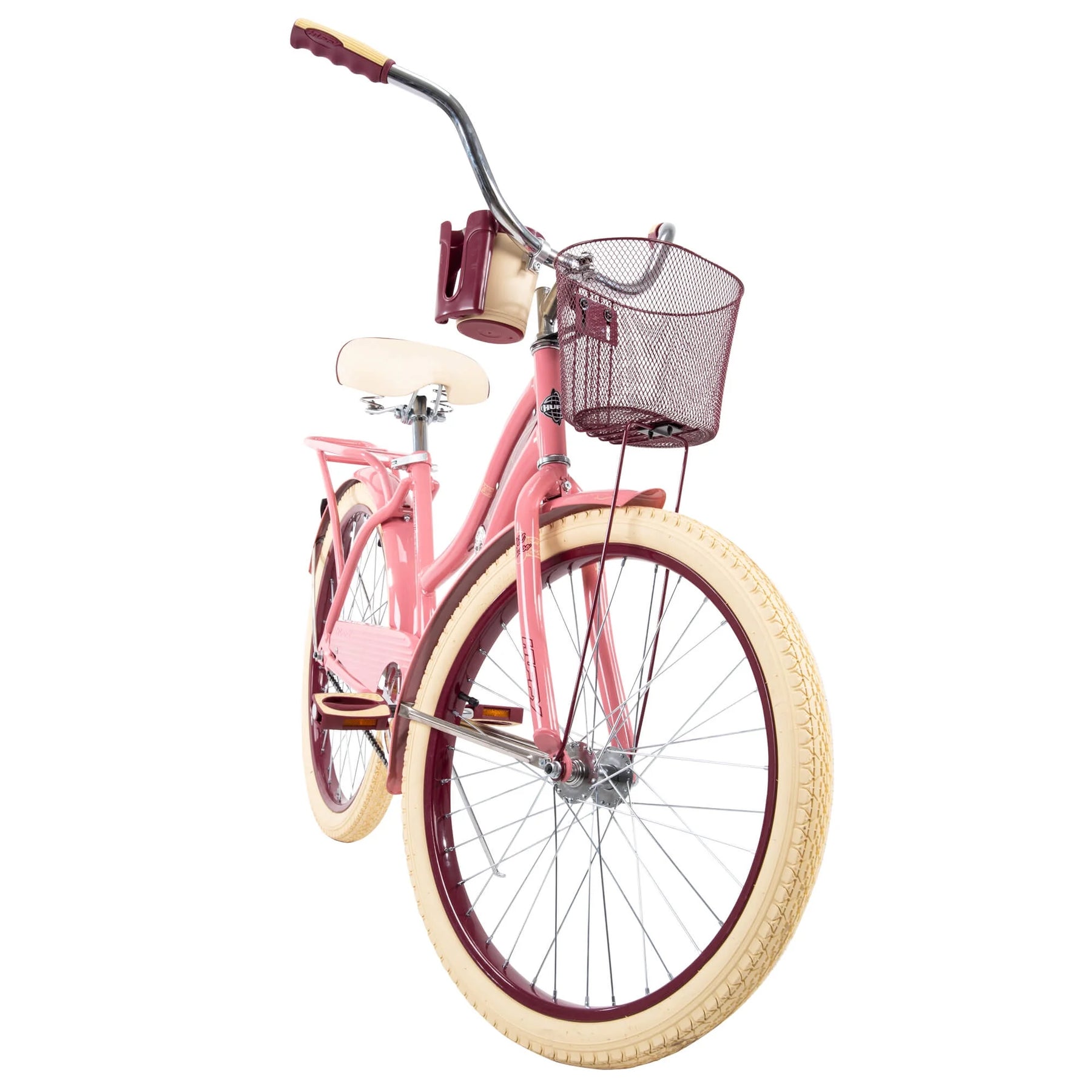 24" Nel Lusso Girls' Cruiser Bike, Pink Blush Powder - Product image 8