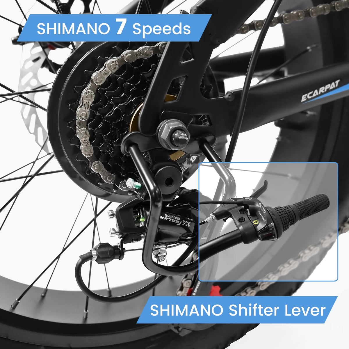 20 in Mountain Bike for 7 - 15 Years Old, 7 Speed Kids Bike with High Carbon Steel Frame - Product image 14