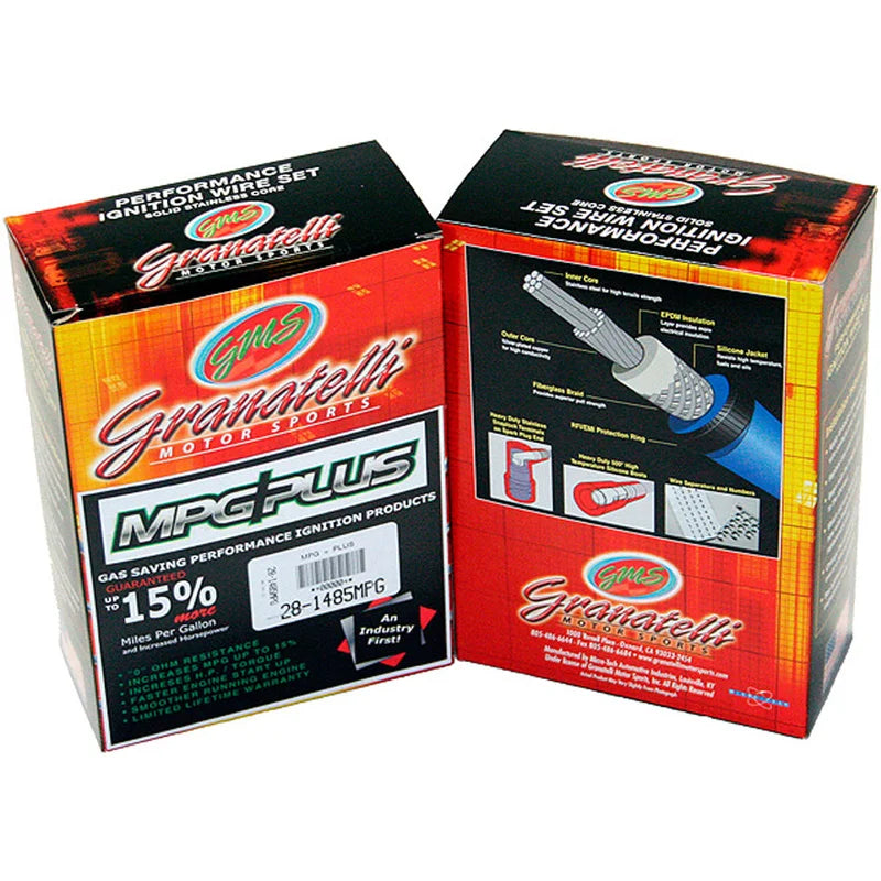 Granatelli Ignition Wires And Coil On/Near Plug Connectors - Ford 28-1485S-R