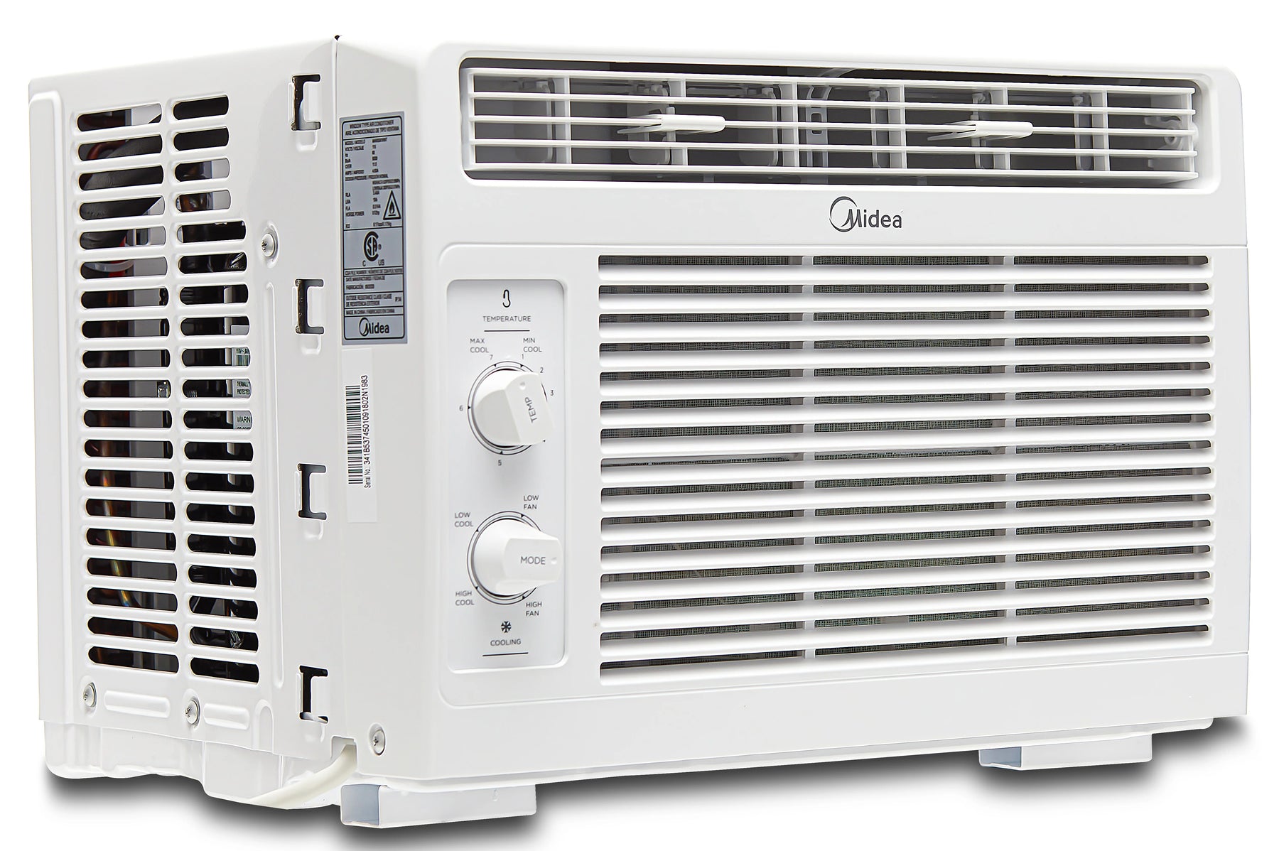 Midea 5, 000 BTU 150 Sq Ft Mechanical Window Air Conditioner, White, MAW05M1WWT, New - Product image 12
