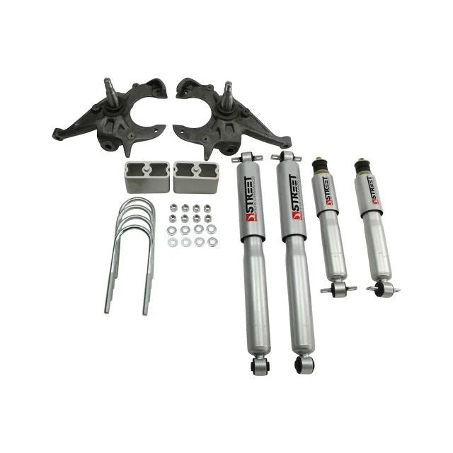 BELLTECH 617SP LOWERING KITS Front And Rear Complete Kit W/ Street Performance Shocks 1982-2004 Chevrolet S10/S15 Pickup 4&6 cyl