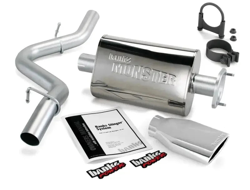 51312 Banks Power Exhaust System Kit Stainless Steel