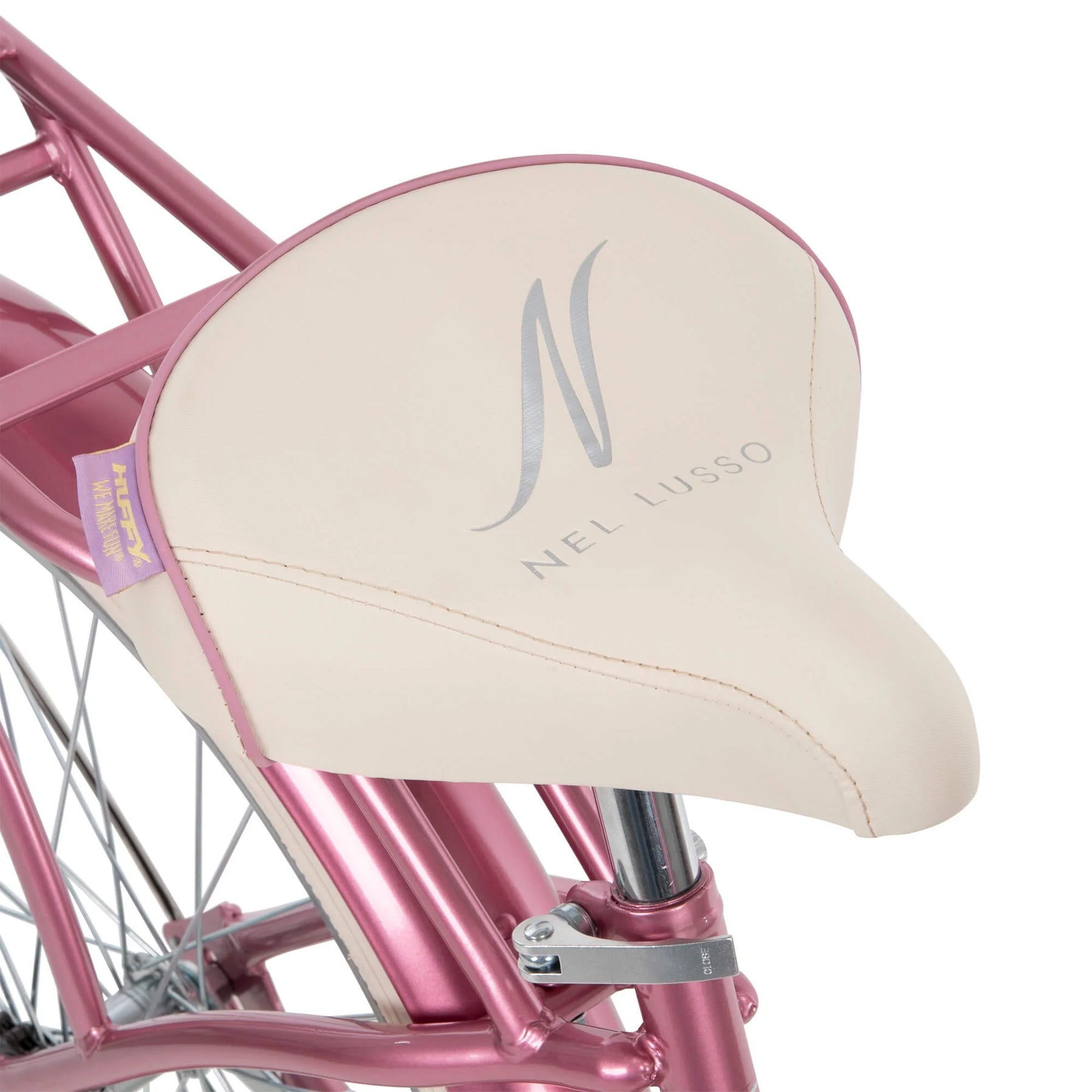 26 In. Nel Lusso Women'S Beach Cruiser Bike, Pink Taffeta