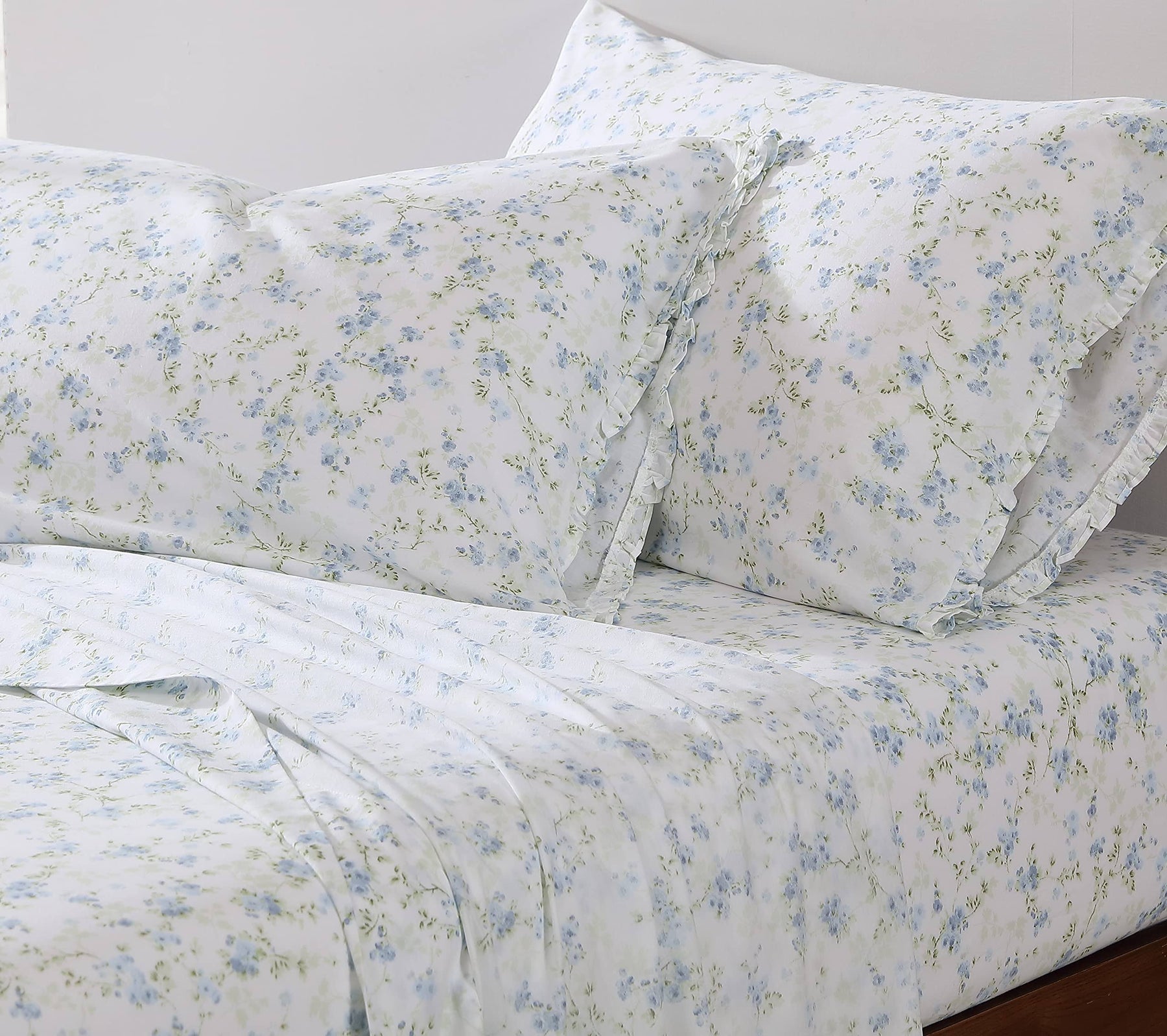 Shabby Chic - King Sheets, Soft & Breathable Organic Cotton Bedding Set - Product image 1