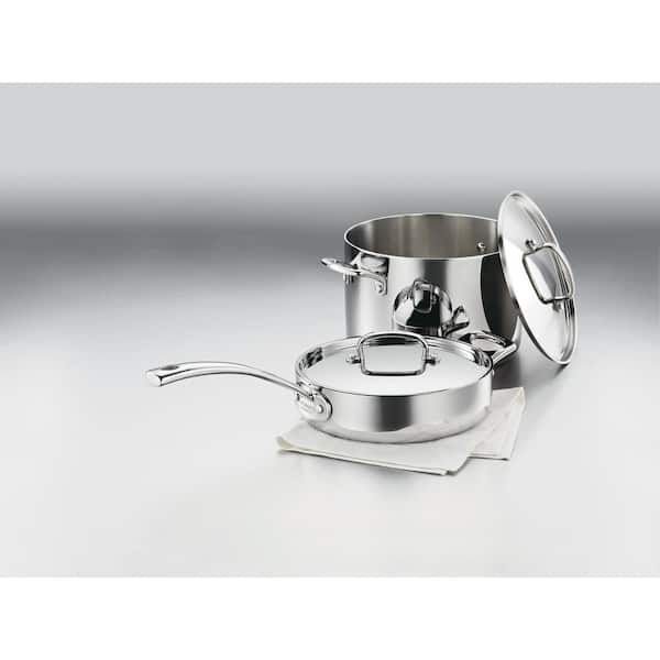 French Classic 13-Piece Stainless Steel Cookware Set in Silver and Stainless Steel - Product image 2
