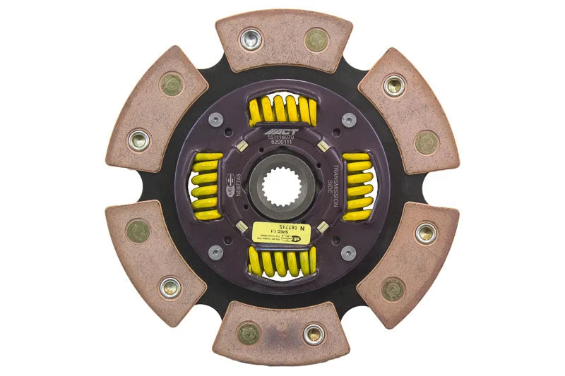 ACT 6200111 - 1988 Honda Civic 6 Pad Sprung Race Disc