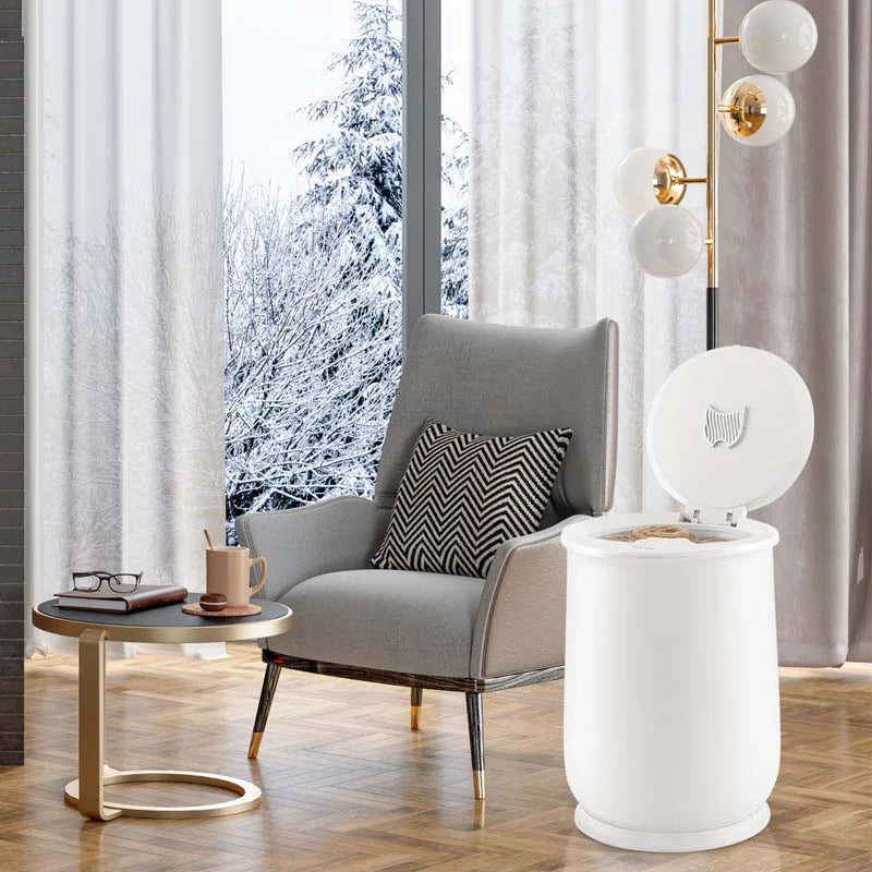 21L Large Towel Warmer Bucket for Bathroom, Hot Towel Heater with Flip-top Lid - Product image 3