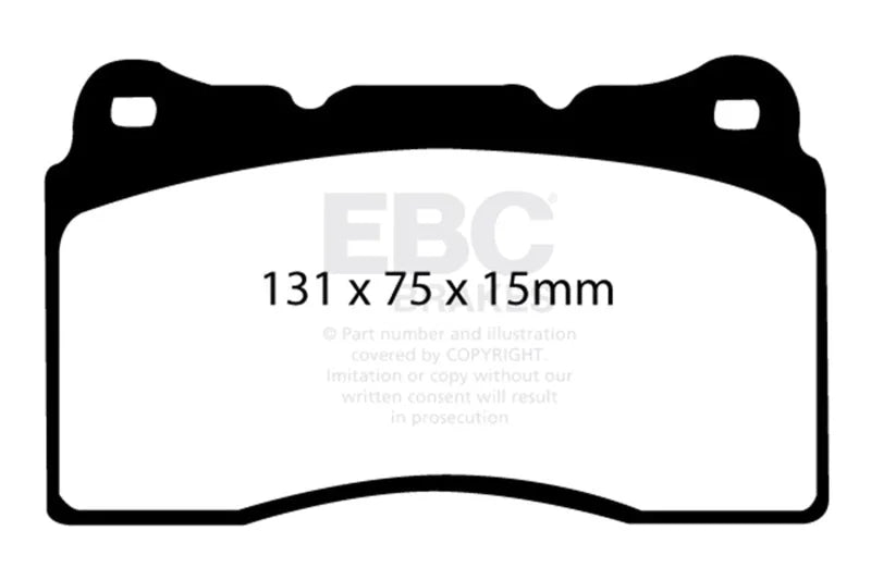 EBC - Front Bluestuff Pad PN DP51210NDX