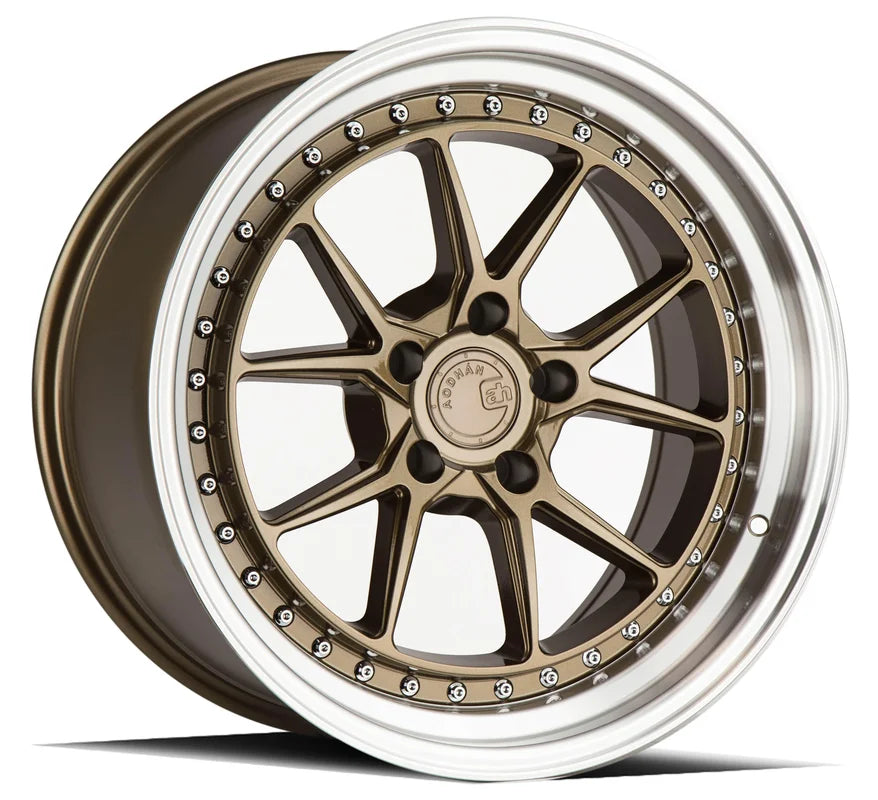 Aodhan DS08 18" 5x120 Bronze w/Machined Lip