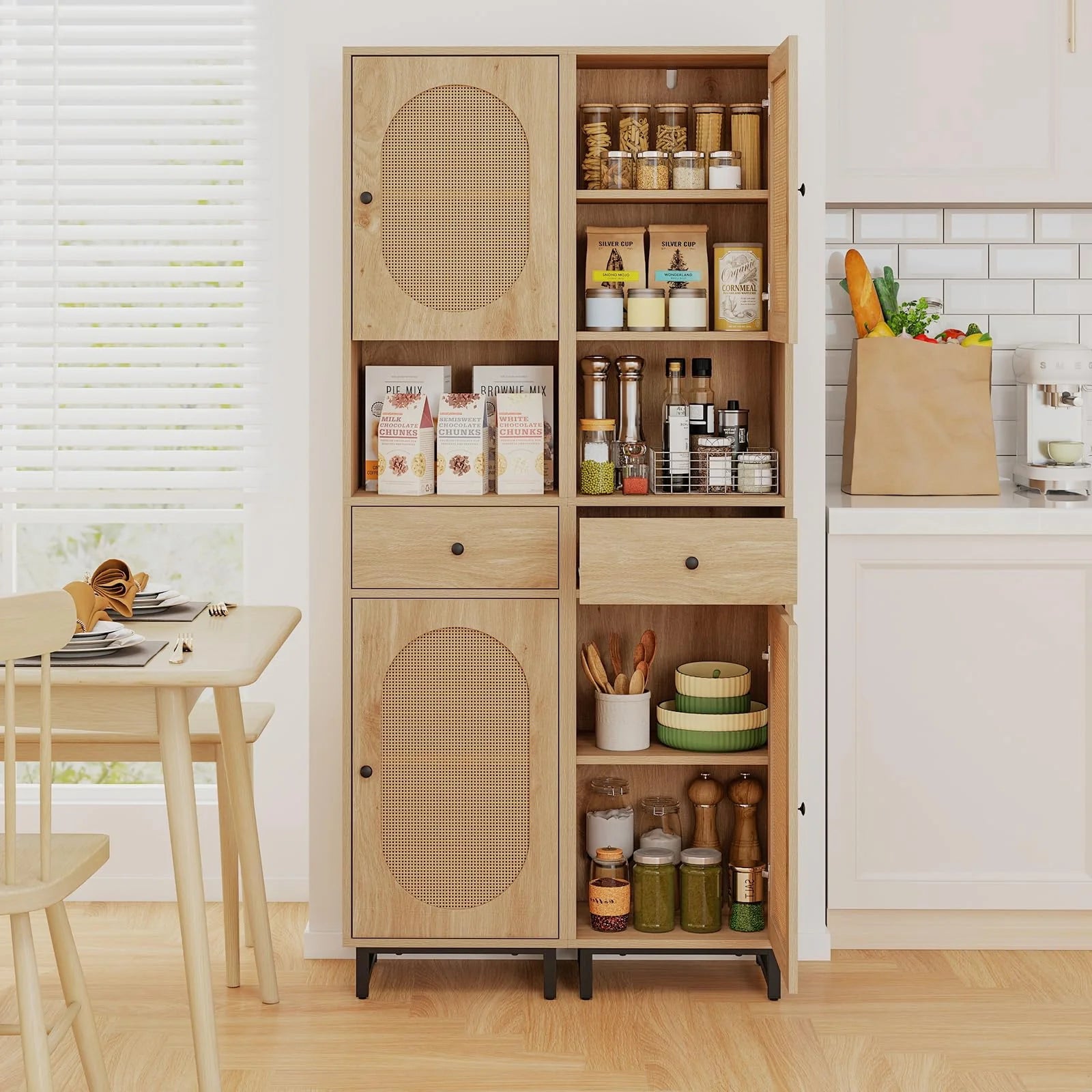 Tangkula Tall Bathroom Storage Cabinet - Product image 5