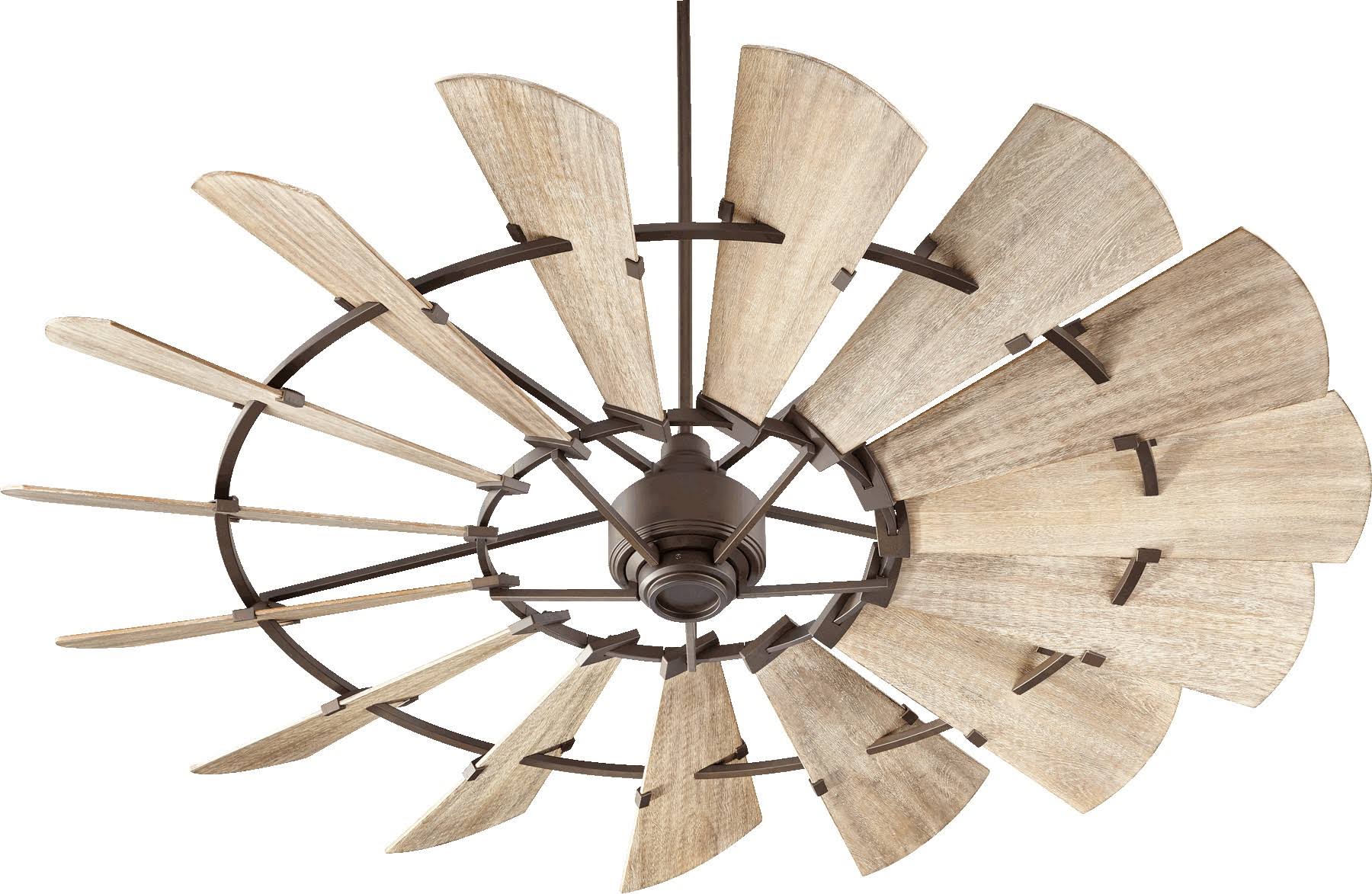 Quorum Windmill 72" Ceiling Fan - Oiled Bronze - 97215-86 - Product image 1