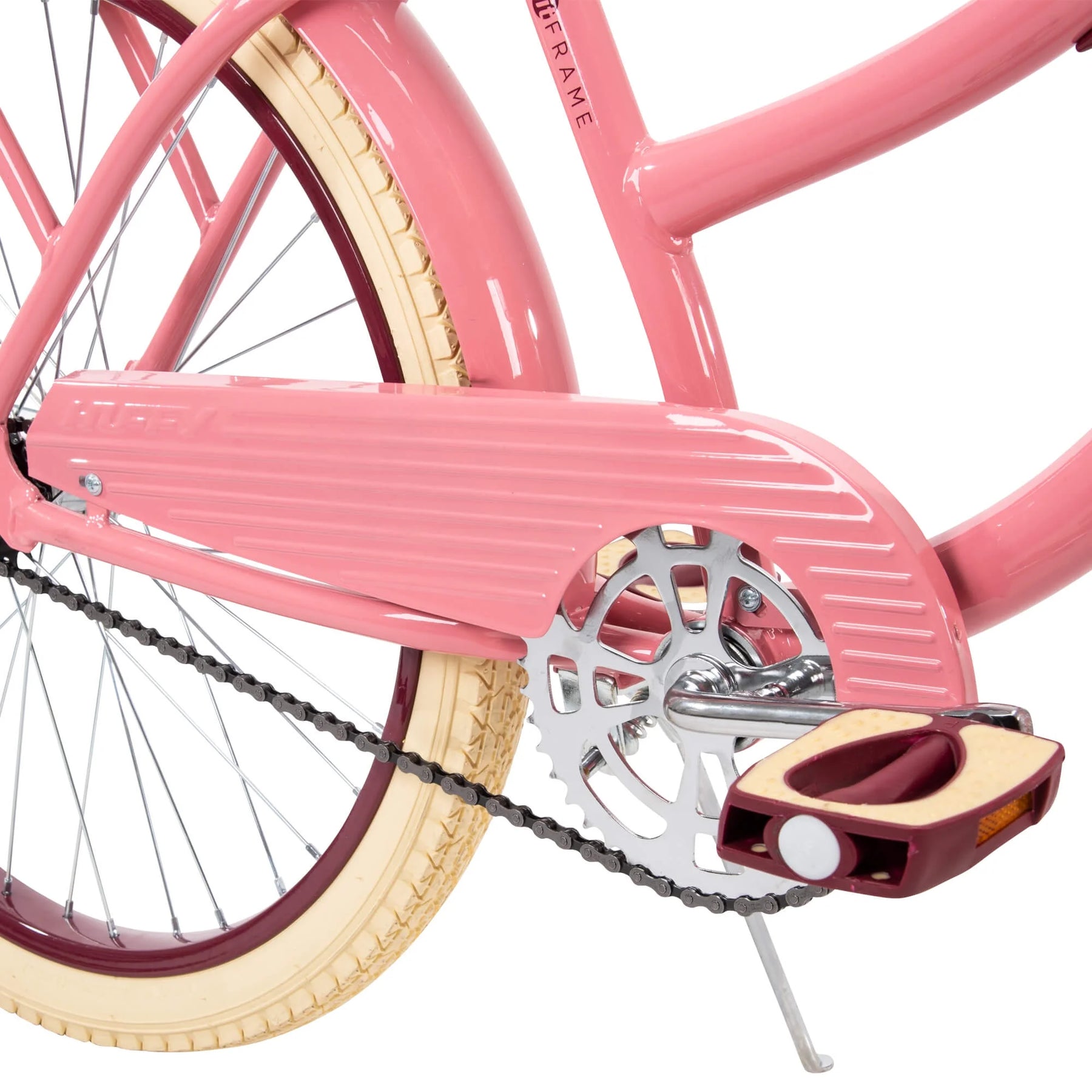 24" Nel Lusso Girls' Cruiser Bike, Pink Blush Powder - Product image 6