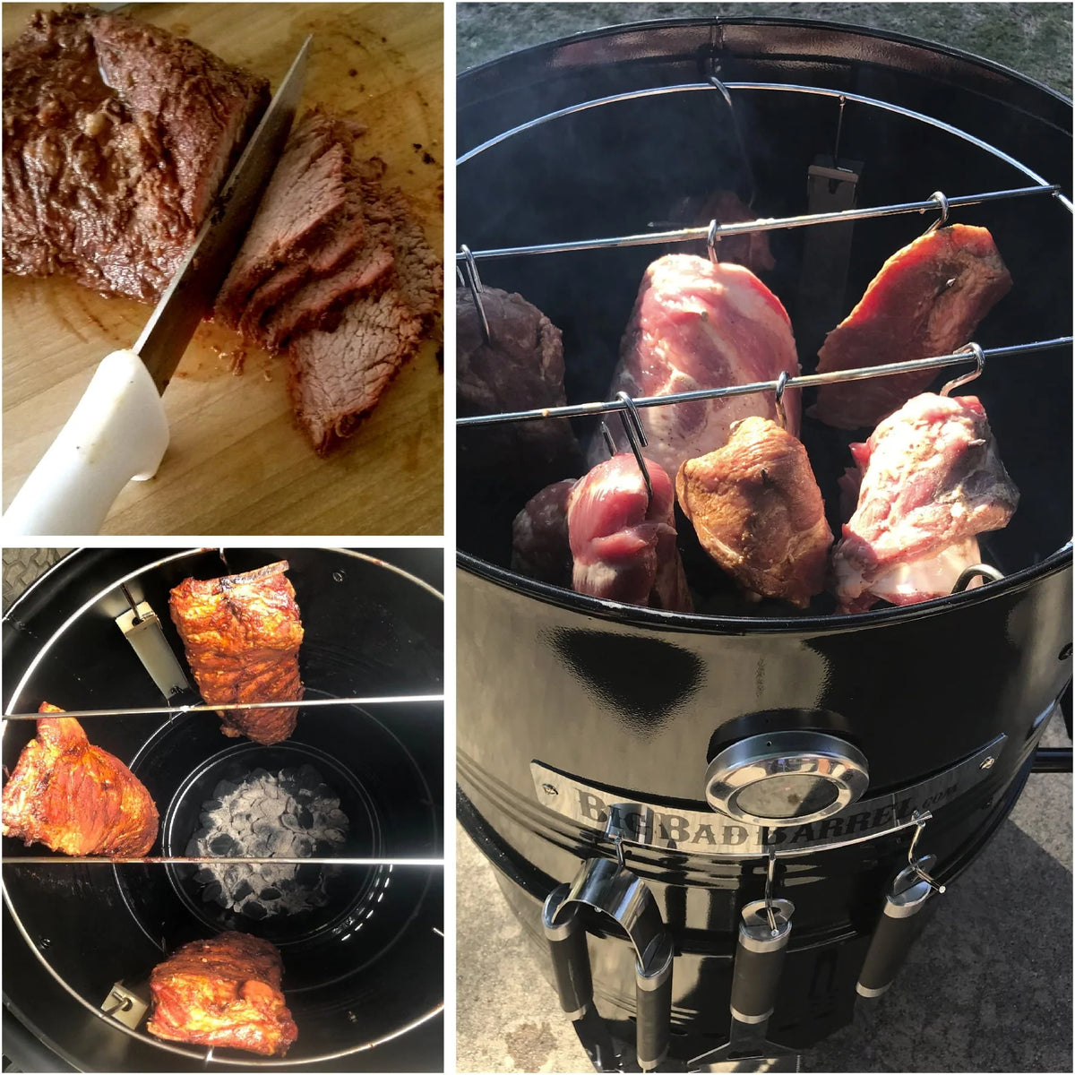 Big Bad Barrel BBQ Smoker Grill 5 in 1 Barrel Can Be Used As a Smoker, Grill, Pizza Oven - Product image 4