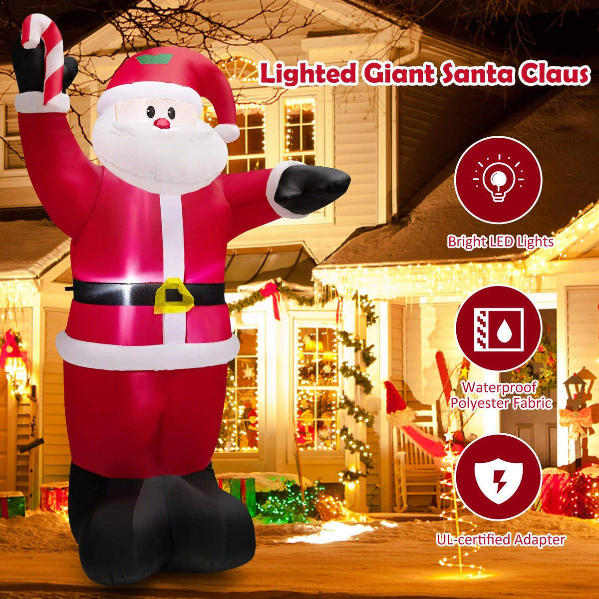 Tangkula Indoor & Outdoor Holiday Decor for Christmas Party - Product image 6