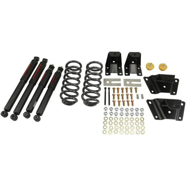 BELLTECH 902ND LOWERING KITS Front And Rear Complete Kit W/ Nitro Drop 2 Shocks 1989-1997 Ford Ranger (Std Cab) 2 in. F/4 in