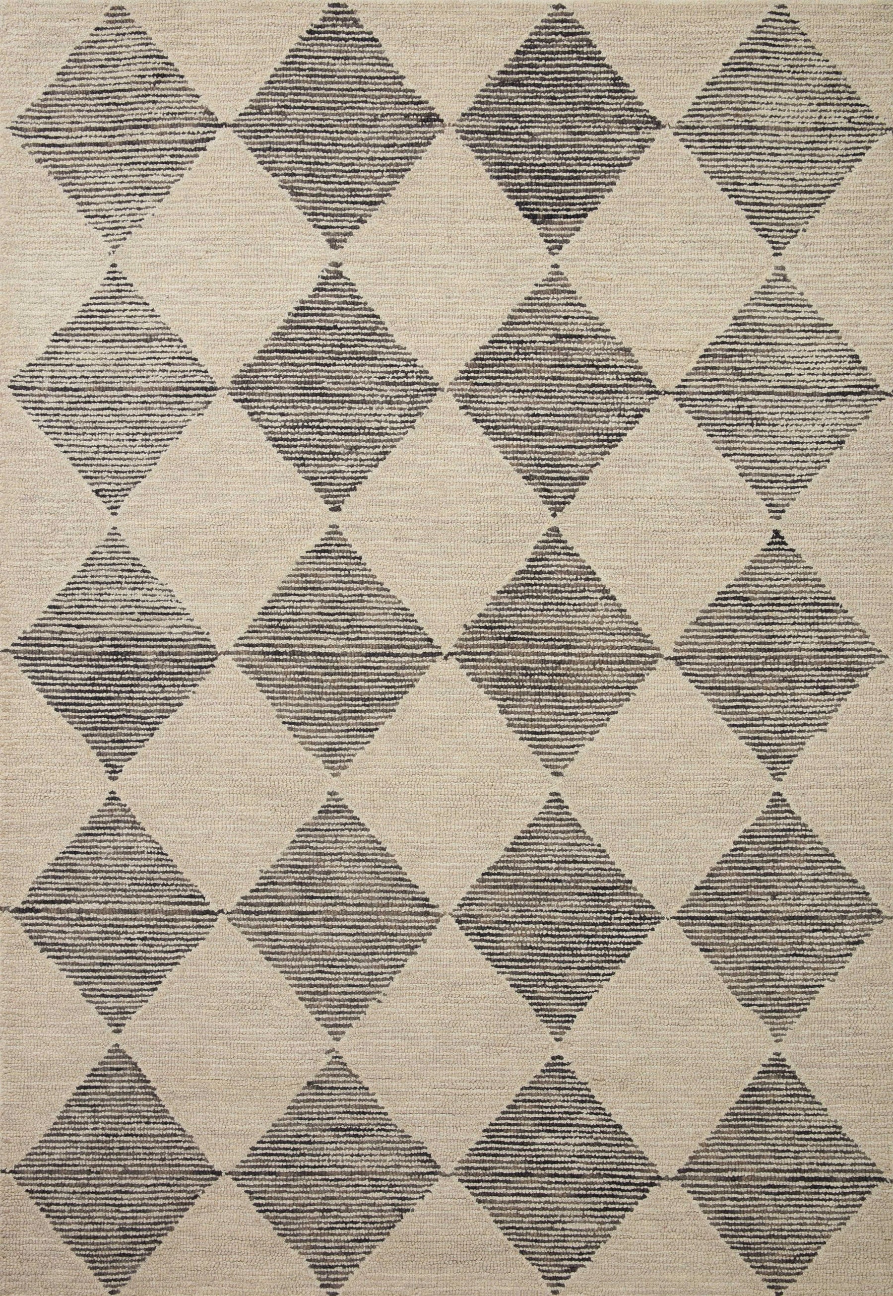 Chris Loves Julia x Loloi Francis FRA-01 Beige Charcoal Rug - 2 ft 3 in x 3 ft 9 in - Product image 1