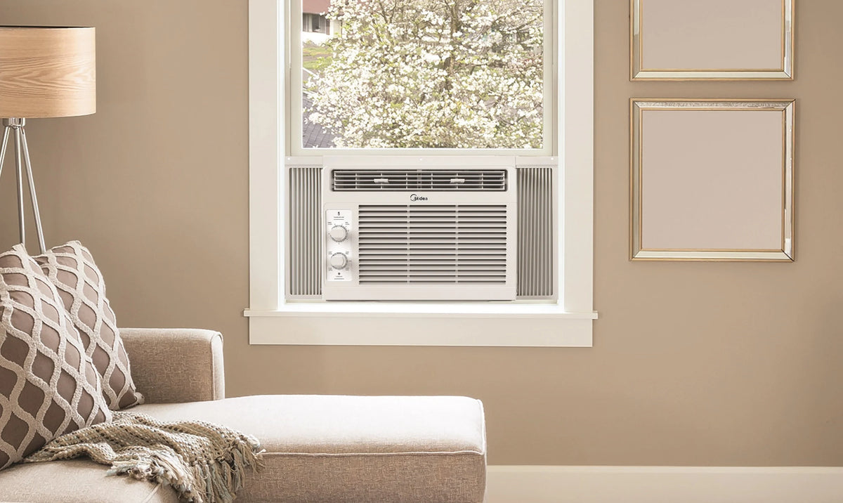 Midea 5, 000 BTU 150 Sq Ft Mechanical Window Air Conditioner, White, MAW05M1WWT, New - Product image 9