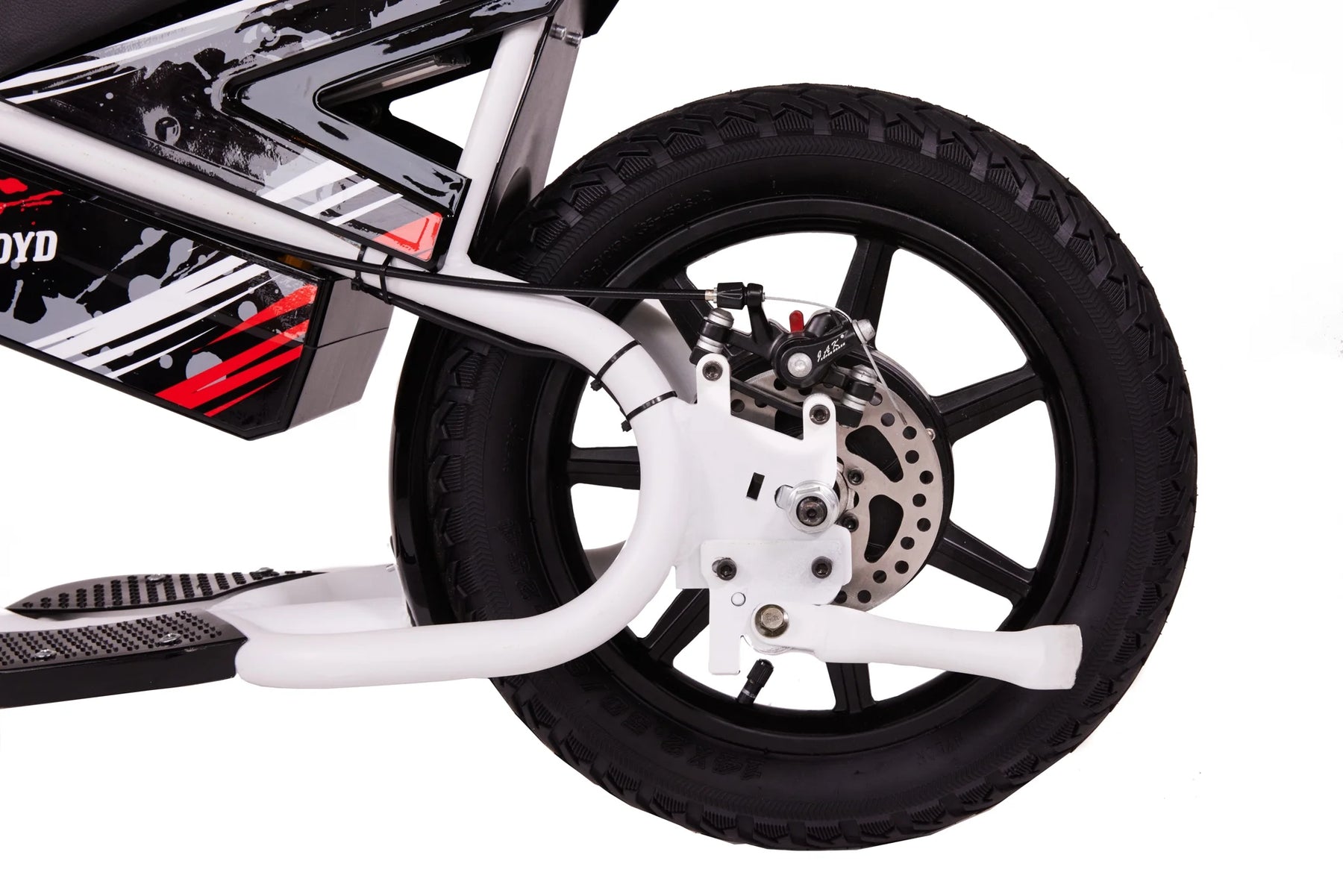 Droyd Weeler Electric Mini Bike - 24V 8ah Battery, 6 - 10 MPH, up to 8 Miles, LED Lights, Kids Ages 6+ - Product image 14