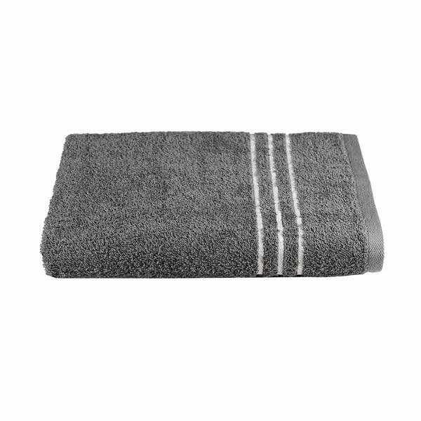 Mainstays Soft & Plush Cotton Bath Towel, Gray - Product image 1