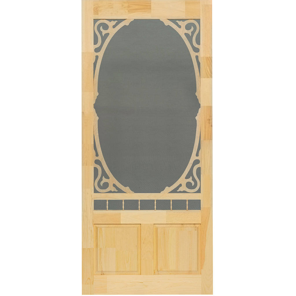 Kimberly Bay Clarington Unfinished Wood Slab Screen Door - Product image 1