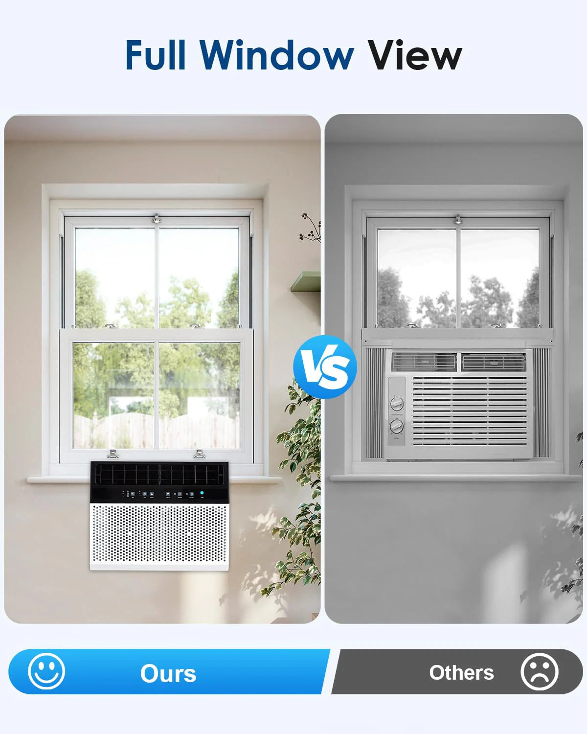 AECOJOY 12000 BTU Window Air Conditioner, Energy-Saving Window AC Unit, Cools up to 350 Sq. Ft - Product image 2