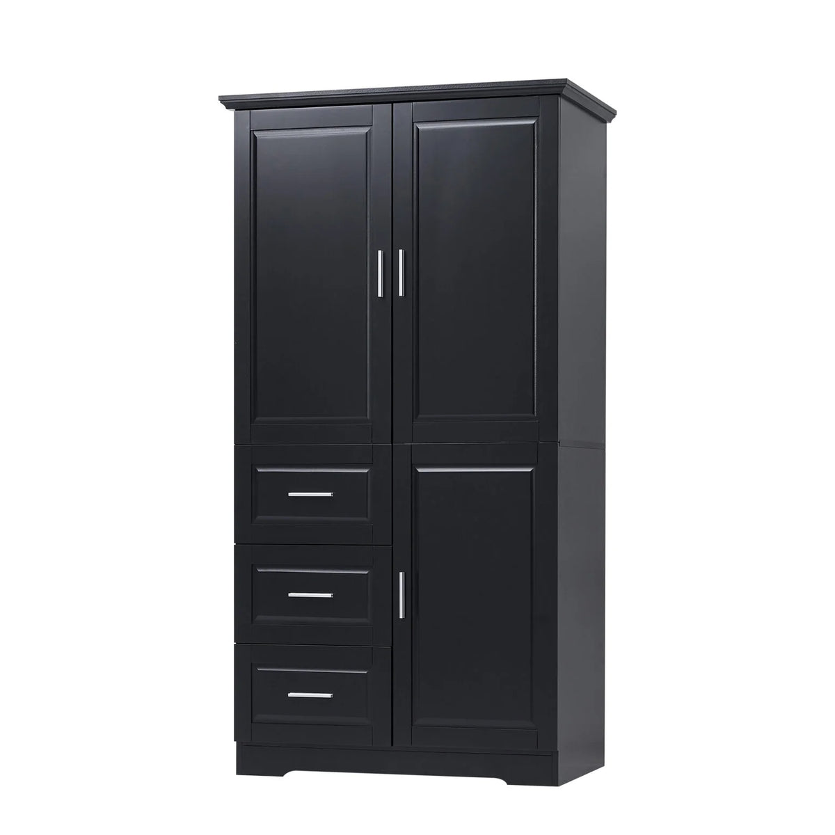 Bathroom Cabinet, 62.2" Tall Storage Cabinet with Doors and Shelves - Product image 17