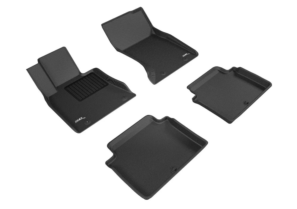 3D MAXpider L1GS00201509 - KAGU Floor Mat; Black; Front and Rear