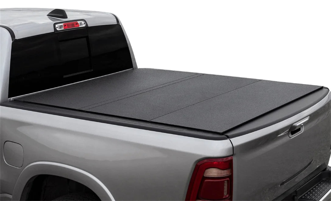 Access B3040039 - LOMAX Tri-Fold Cover Black Urethane 19+ Dodge Ram - 5ft 7in Bed (Except Classic w/o RamBox)